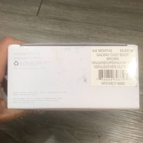 Robeez Galway New in Box Cozy Brown Boots - Picture 7 of 12